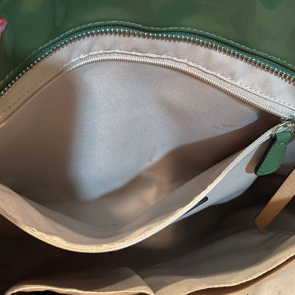 Coach Medium Patent Leather Tote Bag - Picture 7 of 16